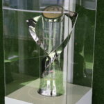 08.04.2017 Kielce. Euro Truck z Pucharem Euro 2017 U21 na Targach Kielce. / Jarosław Kubalski / Radio Kielce