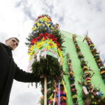 09.04.2017 Chmielnik. Niedziela Palmowa. Konkurs na najpiękniejszą palmę. / Jarosław Kubalski / Radio Kielce