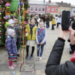 09.04.2017 Chmielnik. Niedziela Palmowa. Konkurs na najpiękniejszą palmę. / Jarosław Kubalski / Radio Kielce
