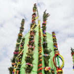 09.04.2017 Chmielnik. Niedziela Palmowa. Konkurs na najpiękniejszą palmę. / Jarosław Kubalski / Radio Kielce