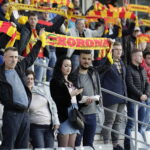 10.04.2017 Kielce. Mecz Korona Kielce - Ruch Chorzów. Kibice. / Jarosław Kubalski / Radio Kielce