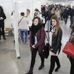 12.04.2017 Kielce. Targi pracy w Targach Kielce. / Jarosław Kubalski / Radio Kielce