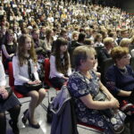 12.04.2017 Kielce. Uroczysta gala w Centrum Kongresowym Targów Kielce podsumowująca konkursy przedmiotowe. / Jarosław Kubalski / Radio Kielce