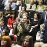 12.04.2017 Kielce. Uroczysta gala w Centrum Kongresowym Targów Kielce podsumowująca konkursy przedmiotowe. / Jarosław Kubalski / Radio Kielce