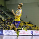 12.04.2017 Kielce. Piłka ręczna. Puchar Polski, półfinał. Mecz Vive Tauron Kielce - Gwardia opole. Mateusz Jachlewski. / Jarosław Kubalski / Radio Kielce