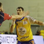 12.04.2017 Kielce. Piłka ręczna. Puchar Polski, półfinał. Mecz Vive Tauron Kielce - Gwardia opole. Krzysztof Lijewski. / Jarosław Kubalski / Radio Kielce