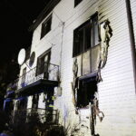 19.04.2017 Kielce. Wybuch gazu w domu przy ulicy Wojska Polskiego. / Jarosław Kubalski / Radio Kielce