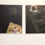 19.04.2017 Kielce. Oliwia Hildebrandt, "Malarstwo. Czas. Przestrzeń. Kamień". Wystawa w DŚT. / Jarosław Kubalski / Radio Kielce