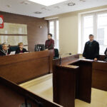 20.04.2017 Kielce. Sąd okręgowy. Wyrok  w sprawie Izabeli K., oskarżonej o nieumyślne spowodowanie śmiertelnego wypadku. / Jarosław Kubalski / Radio Kielce