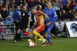 22.04.2017 Kielce. Mecz Korona Kielce - Bruk-Bet Termalica Nieciecza. / Jarosław Kubalski / Radio Kielce