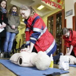 22.04.2017 Kielce. Piknik Edukacyjny w Liceum Ogólnokształcącym nr VI im. Juliusza Słowackiego / Jarosław Kubalski / Radio Kielce