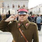 24.04.2017 Kielce. Marsz Katyński rozpoczął obchody Tygodnia Katyńskiego. / Jarosław Kubalski / Radio Kielce