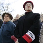 24.04.2017 Kielce. Marsz Katyński rozpoczął obchody Tygodnia Katyńskiego. / Jarosław Kubalski / Radio Kielce