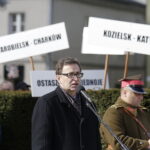 24.04.2017 Kielce. Marsz Katyński rozpoczął obchody Tygodnia Katyńskiego. / Jarosław Kubalski / Radio Kielce