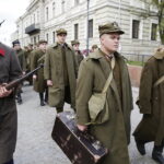 24.04.2017 Kielce. Marsz Katyński rozpoczął obchody Tygodnia Katyńskiego. / Jarosław Kubalski / Radio Kielce