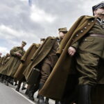 24.04.2017 Kielce. Marsz Katyński rozpoczął obchody Tygodnia Katyńskiego. / Jarosław Kubalski / Radio Kielce