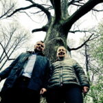 27.04.2017 Oblęgorek.  Wnukowie Henryka Sienkiewicza Anna Dziewanowska i Michał Sienkiewicz. / Jarosław Kubalski / Radio Kielce