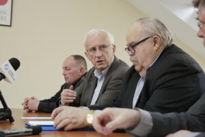 27.04.2017 Kielce. Konferencja Solidarności na temat ŚKSM. / Jarosław Kubalski / Radio Kielce
