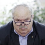 27.04.2017 Kielce. Konferencja Solidarności na temat ŚKSM. Jacek Michalski, przewodniczący komisji zakładowej NSZZ „Solidarność” / Jarosław Kubalski / Radio Kielce