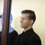 28.04.2017 Kielce. Sad okręgowy. Piotr K., skazany na 25 lat pozbawienia wolności za zabójstwo kibica Korony Kielce. / Jarosław Kubalski / Radio Kielce