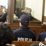 28.04.2017 Kielce. Sad okręgowy. Piotr K., skazany na 25 lat pozbawienia wolności za zabójstwo kibica Korony Kielce. / Jarosław Kubalski / Radio Kielce