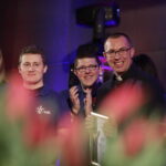 28.04.2017 Kielce. Laur Świętokrzyski. Laury Specjalne. Otrzymało je wydarzenie Światowe Dni Młodzieży oraz zawodnik Vive Karol Bielecki. / Jarosław Kubalski / Radio Kielce