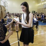 28.04.2017 Kielce. IV LO. Koniec roku szkolnego dla maturzystów. / Jarosław Kubalski / Radio Kielce