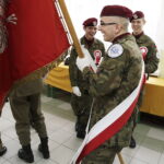 28.04.2017 Kielce. Międzyszkolny Turniej Pocztów Sztandarowych. / Jarosław Kubalski / Radio Kielce