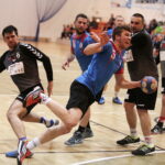 29.04.2017 Kielce. Mecz piłki ręcznej AZS UJK Kielce - Wisła Sandomierz. / Jarosław Kubalski / Radio Kielce