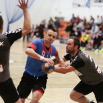 29.04.2017 Kielce. Mecz piłki ręcznej AZS UJK Kielce - Wisła Sandomierz. / Jarosław Kubalski / Radio Kielce