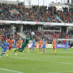 22.04.2017 Kielce. Mecz Korona Kielce - Termalika Bruk - Bet Nieciecza / Włodzimierz Batóg / Radio Kielce