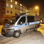 31.01.2017 Kielce. Policja wyjaśnia okoliczności tragedii, do jakiej doszło dziś w jednym z mieszkań w bloku przy ulicy Daszyńskiego / Jarosław Kubalski / Radio Kielce