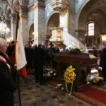 Bazylika Katedralna w Kielcach. Pogrzeb Jana Wilczyńskiego, prezesa Miejskiego Przedsiębiorstwa Energetyki Cieplnej w Kielcach / Robert Felczak / Radio Kielce