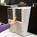 29.04.2017 Warsztaty z obsługi komputera w Radiu Kielce / Karol Żak / Radio Kielce