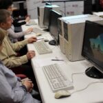 29.04.2017 Warsztaty z obsługi komputera w Radiu Kielce / Karol Żak / Radio Kielce