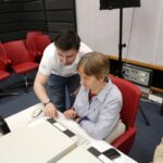 29.04.2017 Warsztaty z obsługi komputera w Radiu Kielce / Karol Żak / Radio Kielce