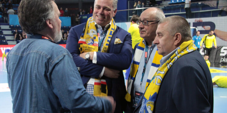 Montpellier HB – Vive Tauron Kielce / Krzysztof Bujnowicz / Radio Kielce