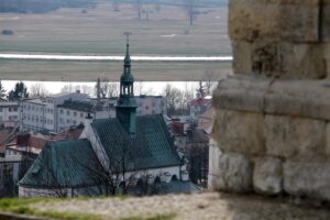 Pińczów, widok ze wzgórza św. Anny / Robert Felczak / Radio Kielce
