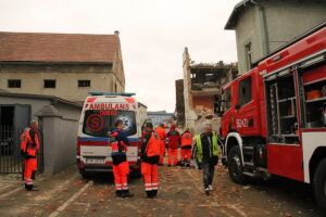 08.04.2017 Świebodzice. Katastrofa budowlana. / swiebodzice.pl