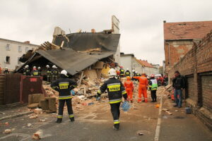 08.04.2017 Świebodzice. Katastrofa budowlana. / swiebodzice.pl