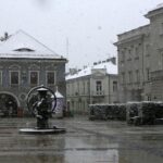 Kielce. Kwietniowy atak zimy / Robert Felczak / Radio Kielce