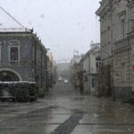 Kielce. Kwietniowy atak zimy / Robert Felczak / Radio Kielce