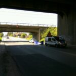 Kielce. Kobieta skoczyła z wiaduktu (17 maja 2017 r.) / Piotr Michalski / Wiktor Dziarmaga / Radio Kielce