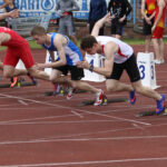 Kielce. Mistrzostwach województwa świętokrzyskiego juniorów w lekkiej atletyce (27 maja 2017 r.) / Maciej Makuła / Radio Kielce
