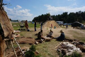 Rezerwat Rydno. Piknik archeologiczny (14 maja 2017 r.) / Tomasz Piwko / Radio Kielce