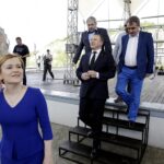 Konferencja prasowa na kieleckiej Kadzielni (30 maja 2017 r.) / Jarosław Kubalski / Radio Kielce