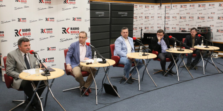 Studio Polityczne Radia Kielce (14 maja 2017 r.) / Piotr Michalski / Radio Kielce