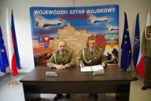 Szef Wojewódzkiego Sztabu Wojskowego w Kielcach / WSzW Kielce / Radio Kielce