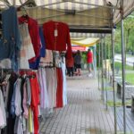 Busko-Zdrój. Protest kupców przeciwko planom władz miasta, które chcą przenieść pasaż handlowy / Grzegorz Jamka / Radio Kielce