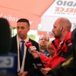 Busko-Zdrój. Protest kupców przeciwko planom władz miasta, które chcą przenieść pasaż handlowy / Grzegorz Jamka / Radio Kielce